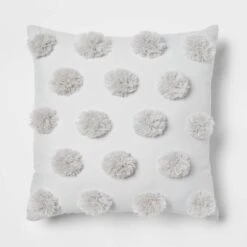 4pc Clipped Stripe Poms Comforter Bedding Set - Threshold™ -Threshold GUEST ebdd16c5 02e5 4e9b 909f 1ad3fdf0fdc4