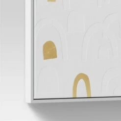 16" X 20" Rainbow Framed Wall Canvas Gold - Threshold™ -Threshold GUEST ecb349fe 7ee7 439d af21 a718f87e8b11