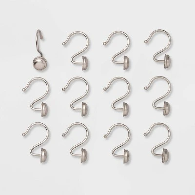 Rust Proof Button Shower Hook - Threshold™ 2 Rust Proof Button Shower Hook - Threshold™ - Image 2