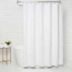 Diamond Matelesse Shower Curtain White - Threshold™