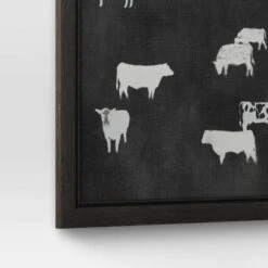 (Set Of 2) 12" X 12" Cow Collection II Framed Wall Canvases - Threshold™ -Threshold GUEST ed6cea91 4424 4805 8aee 4c4271b75676