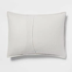 Flannel Windowpane Quilt Sham - Threshold™ -Threshold GUEST ee6a1dd3 314f 4595 a93c f5e5092c9941