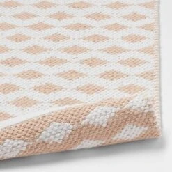 20"x32" Reversible Bath Rug Natural/White - Threshold™ -Threshold GUEST f02ba60c 778c 400f b1a4 e8b6edc62092