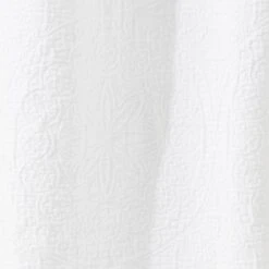 Matelasse Medallion Shower Curtain White - Threshold™ -Threshold GUEST f27a0e1f 42a8 4f83 8d18 a0ef03d0f152