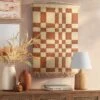 24" X 36" Hand Woven Jute/Polyester Wall Art With Wooden Dowel - Threshold™