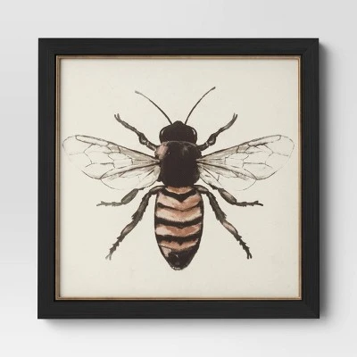 (3pk) 12" X 12" Bees Framed Wall Canvases - Threshold™ 3 (3pk) 12" X 12" Bees Framed Wall Canvases - Threshold™ - Image 3