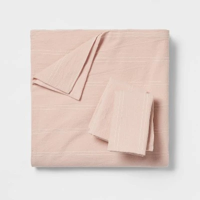 Simple Woven Stripe Duvet & Sham Set - Threshold™ 3 Simple Woven Stripe Duvet & Sham Set - Threshold™ - Image 3