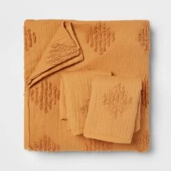 Tufted Diamond Crinkle Duvet Cover & Sham Set - Threshold™ 7 Tufted Diamond Crinkle Duvet Cover & Sham Set - Threshold™ -Threshold GUEST f7e358d4 ca2b 4b81 8713 df8fd101b473