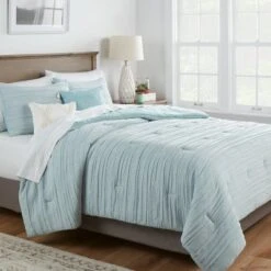 5pc Woven Diamond Comforter Beddding Set - Threshold™