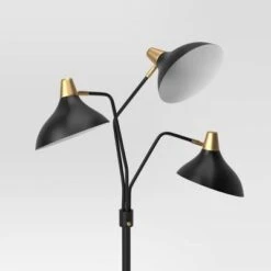 3-Head Floor Lamp Black - Threshold™ -Threshold GUEST fabd57e4 6304 4443 8548 528299be427a