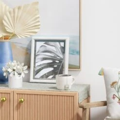 9.5" X 11.5" Matted To 8" X 10" Thin Profile Float Single Image Frame - Threshold™