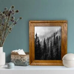 8" X 10" Rounded Corner Frame Golden Walnut - Threshold™ -Threshold GUEST fdf948d0 d278 4a79 b63a df34cccb97f6