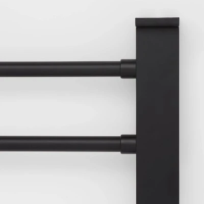 Modern Towel Rack Black - Threshold™ 2 Modern Towel Rack Black - Threshold™ - Image 2