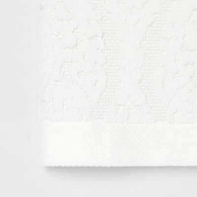 Ogee Towel White - Threshold™ 2 Ogee Towel White - Threshold™ - Image 2